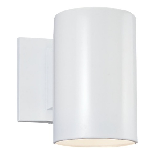 9-Inch Outdoor Wall Light in White by Visual Comfort Studio