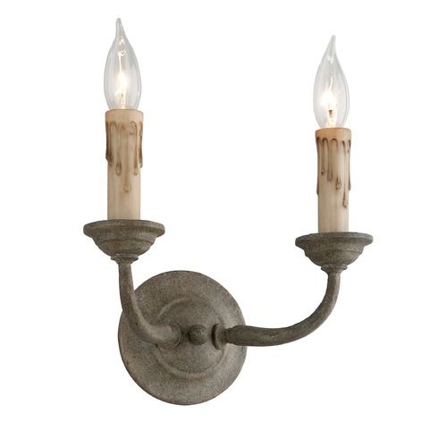 Cyrano Earthen Bronze Sconce by Troy Lighting