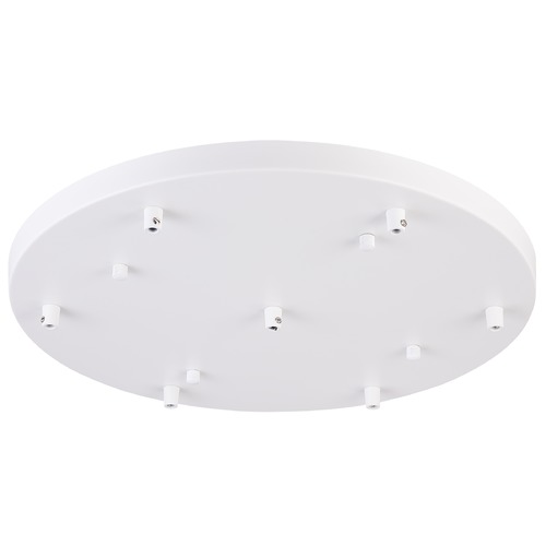Matteo Lighting Matteo Lighting Multi Ceiling Canopy (line Voltage) White Ceiling Adaptor CP0107WH