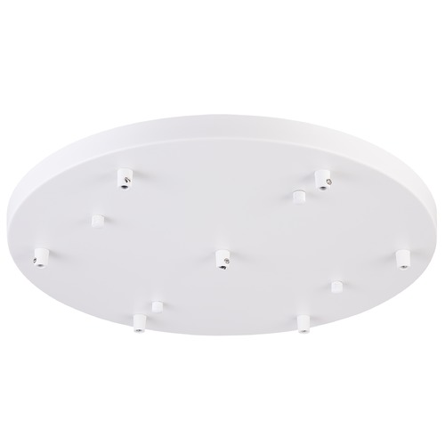 Multi Ceiling Canopy 120V White Ceiling Adaptor by Matteo Lighting