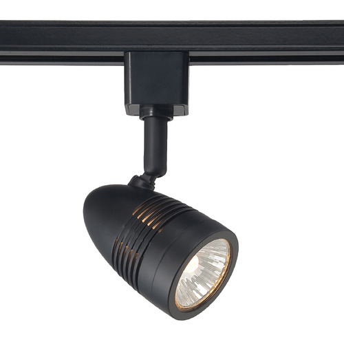 50W GU10 Bullet Track Head in Black by Eurofase Lighting