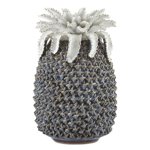 Currey and Company Lighting Currey and Company Waikiki Blue & White Sculpture 1200-0480