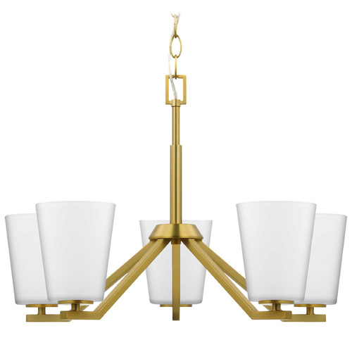 Progress Lighting Progress Lighting Vertex Brushed Gold Chandelier P400343-191