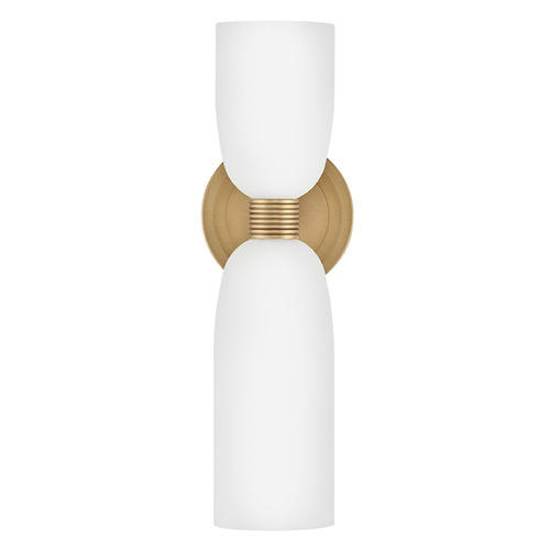 Hinkley Tallulah Lacquered Brass LED Sconce by Hinkley Lighting 52960LCB-LL