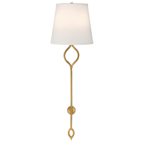 Savoy House Lighting Roxbury Warm Brass Sconce