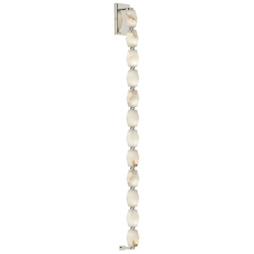Visual Comfort Modern Collection Sean Lavin Collier Polished Nickel LED Sconce