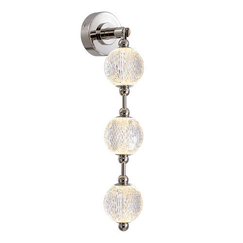 Alora Lighting Marni Polished Nickel LED Bathroom Light