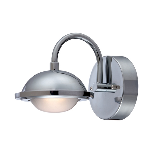 Dekel Chrome LED Sconce by Lite Source Lighting