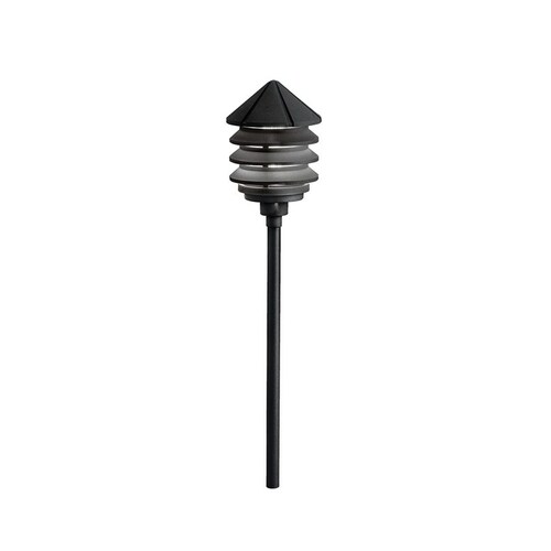 Kichler Lighting 9.50-Inch 120V Path Light in Textured Black by Kichler Lighting 15205BKT