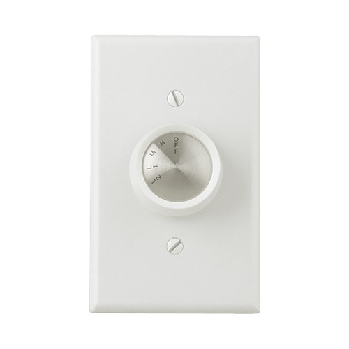 Craftmade Lighting Four-Speed Rotary Fan Wall Control by Craftmade Lighting CM-4SDH