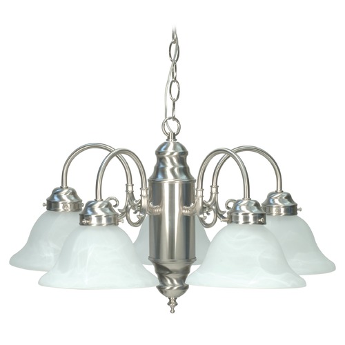 Nuvo Lighting Brushed Nickel Chandelier by Nuvo Lighting 60/1290