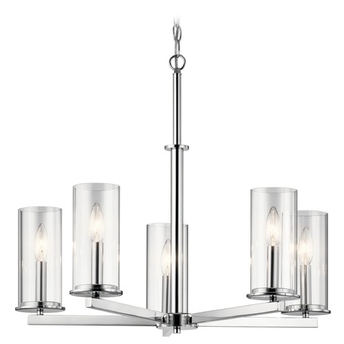Crosby 26.25-Inch Chandelier in Chrome by Kichler Lighting
