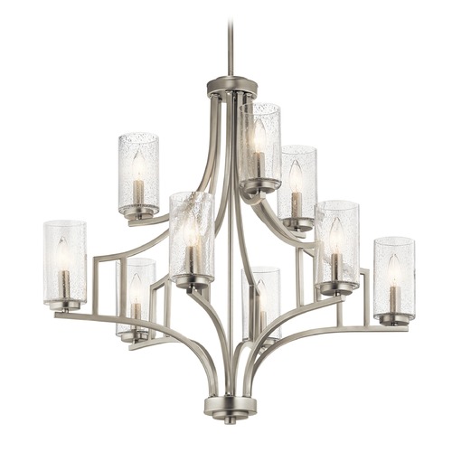 Vara Chandelier in Brushed Nickel by Kichler Lighting