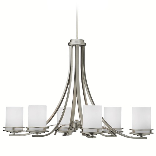 Hendrick 35.75-Inch Linear Chandelier in Brushed Nickel by Kichler Lighting
