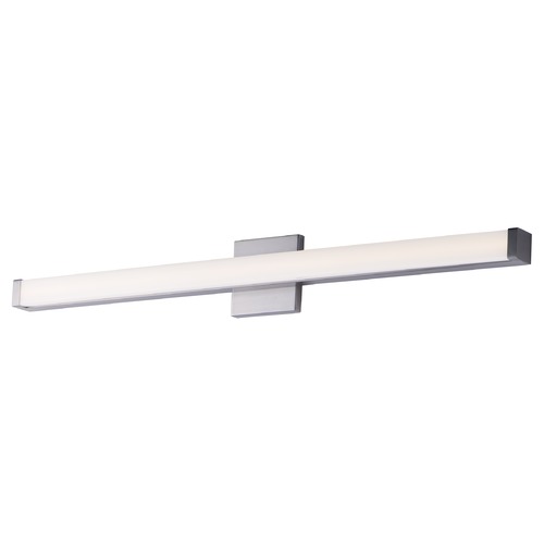Spec Vanity Satin Nickel LED Vertical Bathroom Light by Maxim Lighting