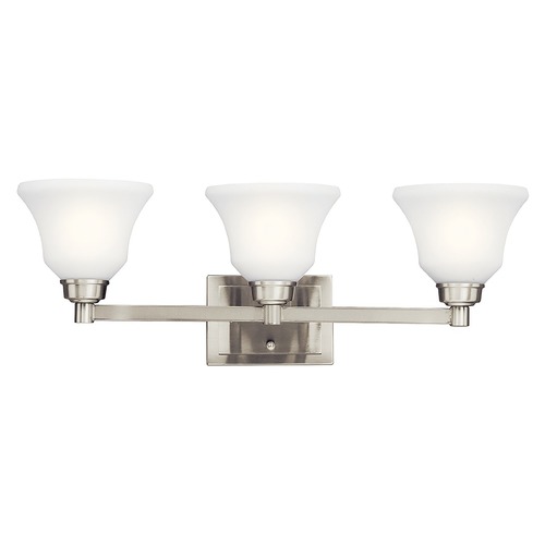 Kichler Lighting Langford 26.25-Inch LED Brushed Nickel Vanity Light by Kichler Lighting 5390NIL18