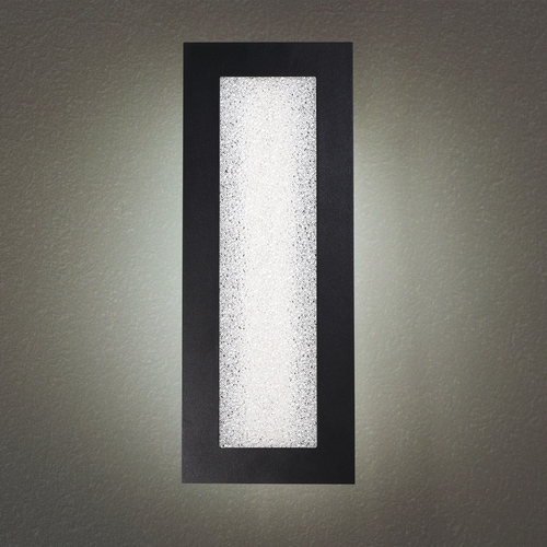 Modern Forms by WAC Lighting Frost 18-Inch LED Outdoor Wall Light in Black by Modern Forms WS-W71918-BK
