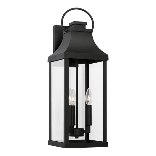 Capital Lighting Bradford 24-Inch Outdoor Wall Lantern in Black by Capital Lighting 946431BK
