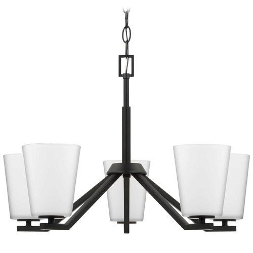 Progress Lighting Progress Lighting Vertex Matte Black Chandelier P400343-31M