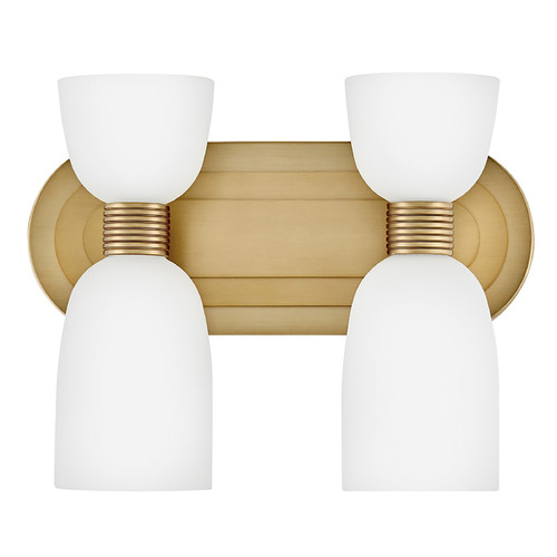 Tallulah Lacquered Brass LED Bathroom Light by Hinkley Lighting