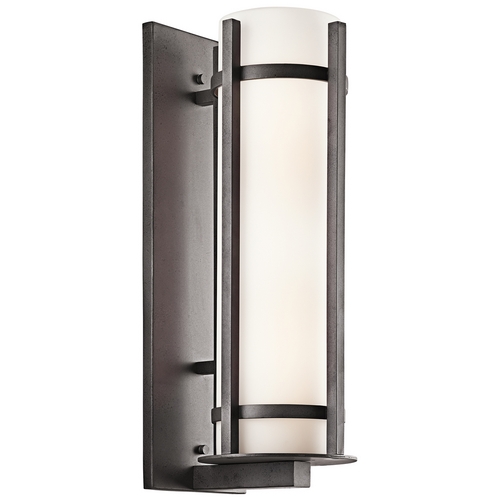 Camden 22.50-Inch Outdoor Wall Light in Anvil Iron by Kichler Lighting