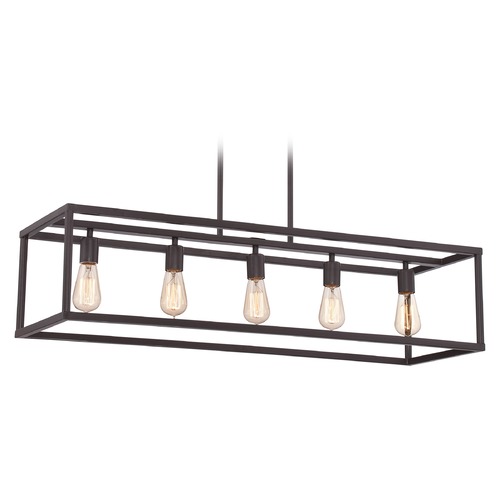 Quoizel Lighting New Harbor Linear Light in Western Bronze by Quoizel Lighting NHR538WT