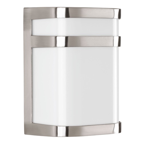 Progress Lighting Valera LED Brushed Nickel LED Outdoor Wall Light by Progress Lighting P5800-0930K9