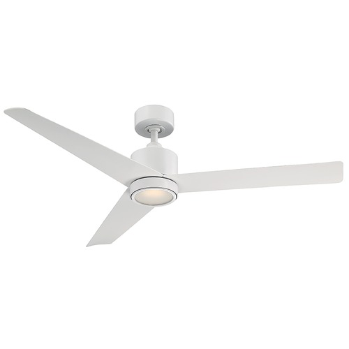 Modern Forms by WAC Lighting Lotus 54-Inch LED Fan in White 3000K by Modern Forms FR-W1809-54L-MW