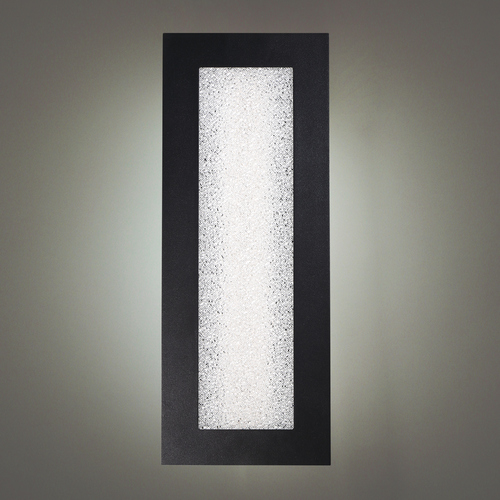 Modern Forms by WAC Lighting Frost 28-Inch LED Outdoor Wall Light in Black by Modern Forms WS-W71928-BK