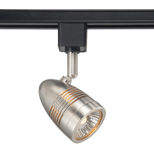 Eurofase Lighting 50W GU10 Bullet Track Head in Brushed Nickel by Eurofase Lighting 23404-042