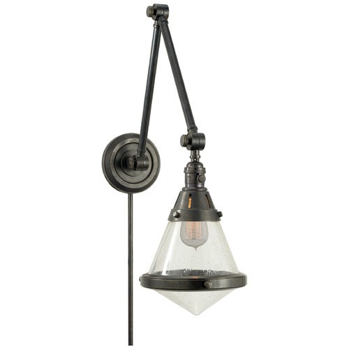 Visual Comfort Signature Collection Thomas OBrien Gale Library Light in Bronze by Visual Comfort Signature TOB2156BZSG