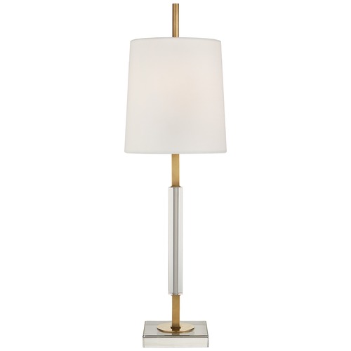 Visual Comfort Signature Collection Thomas OBrien Lexington Table Lamp in Brass by Visual Comfort Signature TOB3627HABCGL