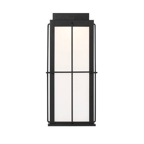 Bensa 20-Inch LED Outdoor Wall Sconce in Black by Eurofase Lighting
