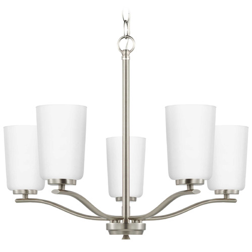 Progress Lighting Adley Brushed Nickel Chandelier