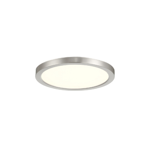 Artemis 7-Inch 5CCT LED Flush Mount in Brushed Nickel by Eurofase