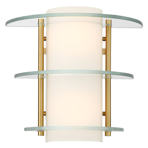 Savoy House Savoy House Lighting Newell Warm Brass Sconce 9-8606-2-322