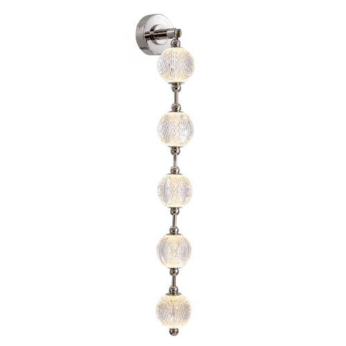 Alora Lighting Marni Polished Nickel LED Bathroom Light