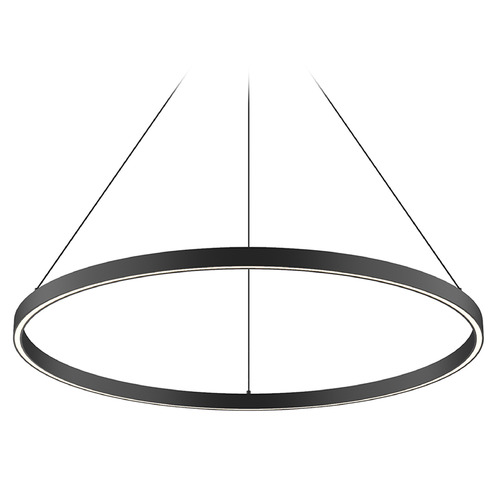 Kuzco Lighting Kuzco Lighting Cerchio Black LED Pendant Light PD87132-BK-UNV-010