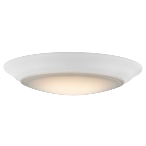 Kuul 6-Inch 5CCT LED Flush Mount in White by Design Classics