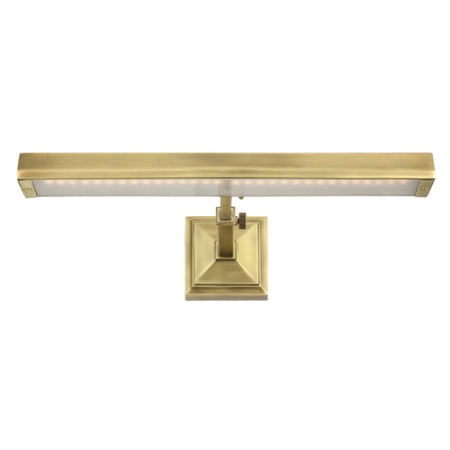 Burnished Brass LED Picture Light by WAC Lighting