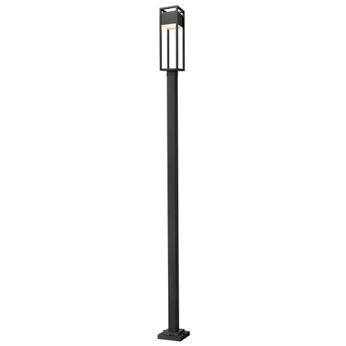 Barwick Black LED Post Light by Z-Lite