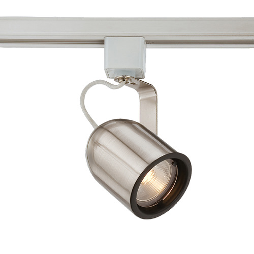 50W Halogen GU10 Round Back Track Head in Nickel by Eurofase Lighting
