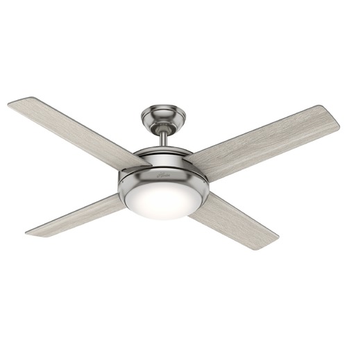 Hunter Fan Company Marconi Brushed Nickel LED Ceiling Fan by Hunter Fan Company 50848
