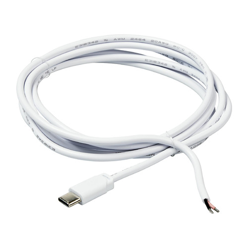Generation Lighting 72-Inch Disk Light Power Cord in White by Generation Lighting 984172S-15