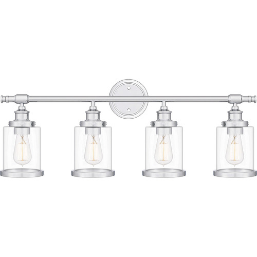 Quoizel Lighting Dixie Polished Chrome Bathroom Light by Quoizel Lighting DIX8632C