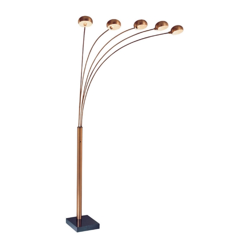 Multi-Lite Bronze Arc Lamp by Lite Source Lighting