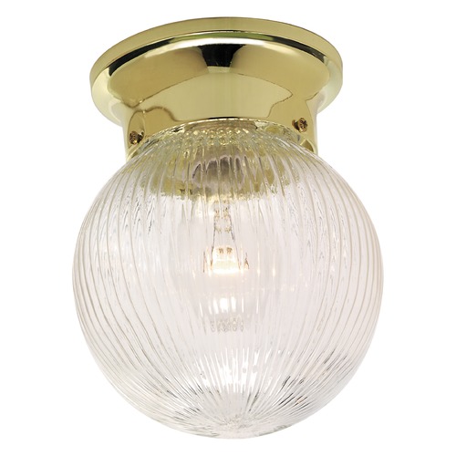 Nuvo Lighting Polished Brass Flush Mount by Nuvo Lighting SF76/256