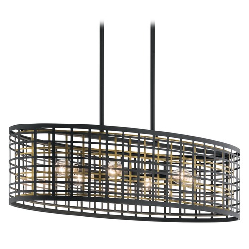 Aldergate Pendant in Black by Kichler Lighting