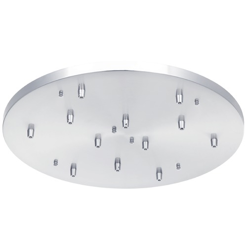 Multi Ceiling Canopy 120V Chrome Ceiling Adaptor by Matteo Lighting