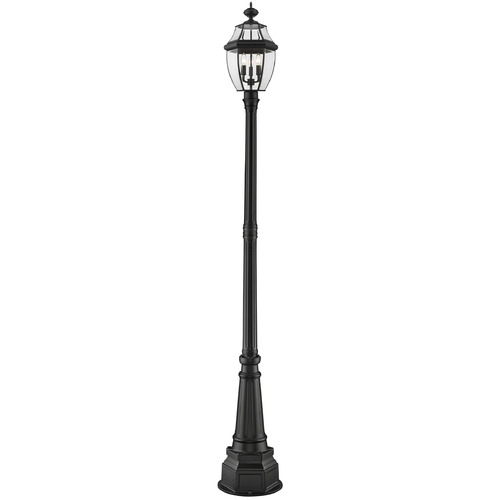 Westover Black Post Light by Z-Lite